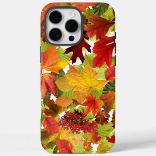Coque iPhone 16 Pro Max Feuilles automnales d'automne