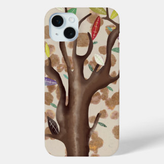 Coque Case-Mate iPhone Feuilles colorées de branches d'arbres Ruth Fitta