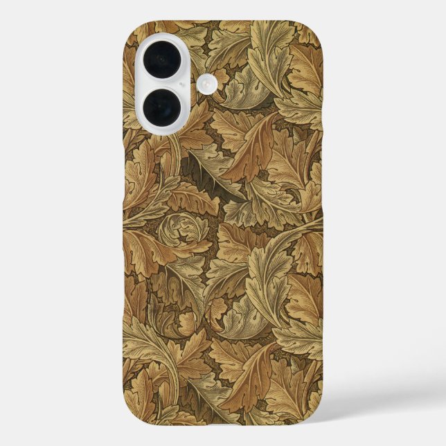 Coques Case-Mate iPhone Feuilles d'acanthe par William Morris, textile (Verso)