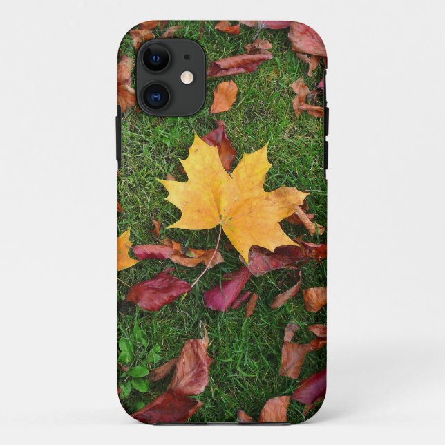 Coques Case-Mate iPhone Feuilles d'automne (Dos)