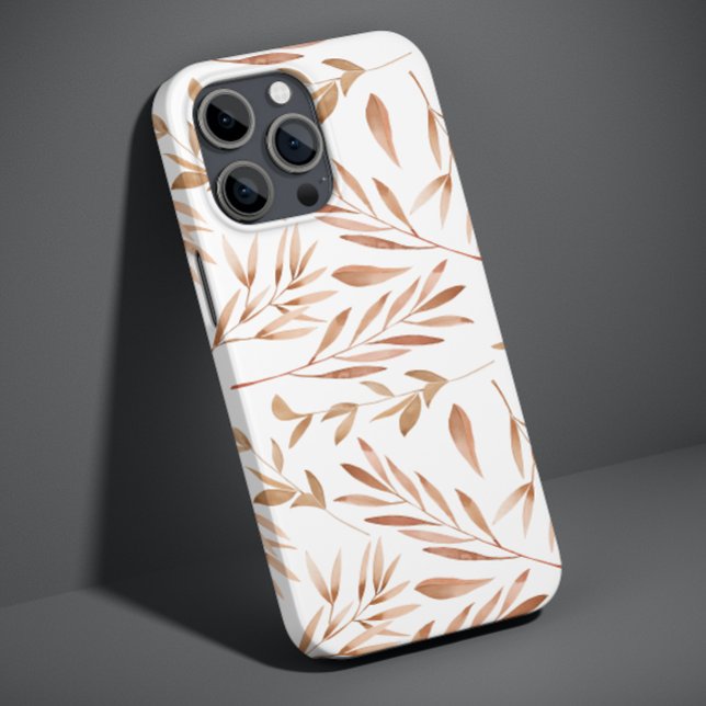 Coques Case-Mate iPhone Feuilles d'automne à l'aquarelle (Créateur téléchargé)