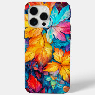 Coque Case-Mate iPhone Feuilles d'automne colorées tombées