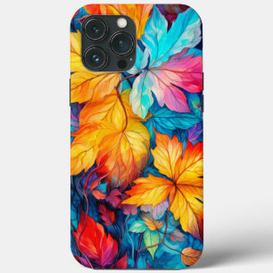 Case-Mate iPhone Case Feuilles d'automne colorées tombées