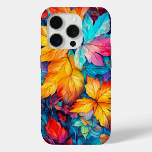 Coque Case-Mate iPhone Feuilles d'automne colorées tombées