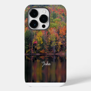 Coque Case-Mate iPhone Feuilles d'automne Couleur de l'automne Scène Télé