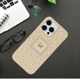 Coque Case-Mate iPhone Feuilles d'automne élégantes Ferme minimaliste p