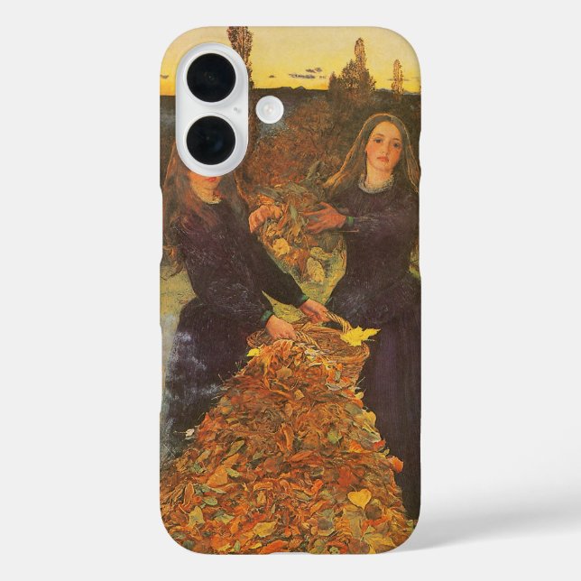 Coques Case-Mate iPhone Feuilles d'automne par Sir John Everett Millais (Verso)