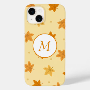 Coque Case-Mate iPhone Feuilles d'automne vintage rétro motif