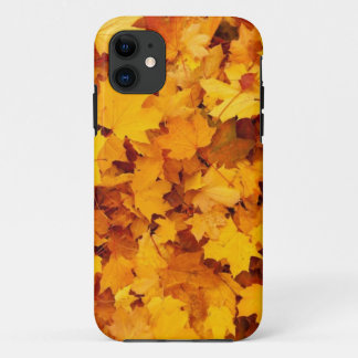 Coque Case-Mate iPhone Feuilles de érable jaune d'automne