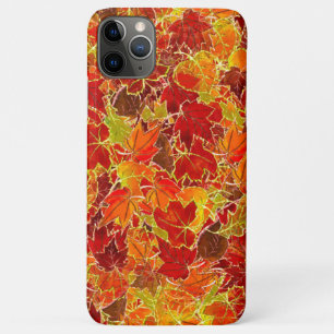 Case-Mate iPhone Case Feuilles de l'érable de Glittery Fall