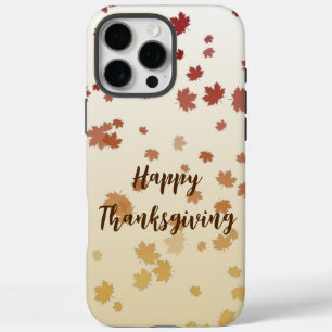 Coque iPhone 16 Pro Max Feuilles de l'érable de Thanksgiving