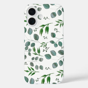 Coque Pour iPhone 16 Feuilles de l'eucalyptus