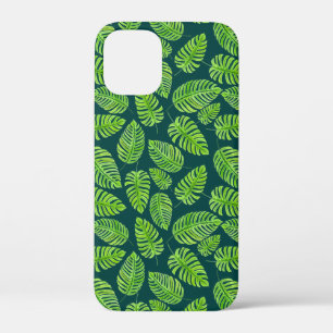 Case-Mate iPhone Case Feuilles de Monstera, motif d'aquarelle tropicale