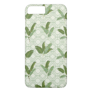 Coque iPhone 8 Plus/7 Plus Feuilles de palmiers tropicaux