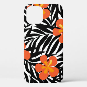 Case-Mate iPhone Case Feuilles de palmiers tropicaux, application vintag