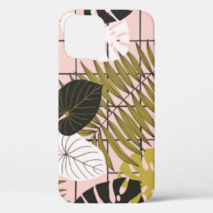 Case-Mate iPhone Case Feuilles de palmiers tropicaux, été élégant.