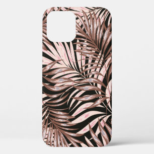 Case-Mate iPhone Case Feuilles de palmiers tropicaux, jungle. Patte flor