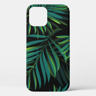Case-Mate iPhone Case Feuilles de palmiers tropicaux verts. Graphique mo