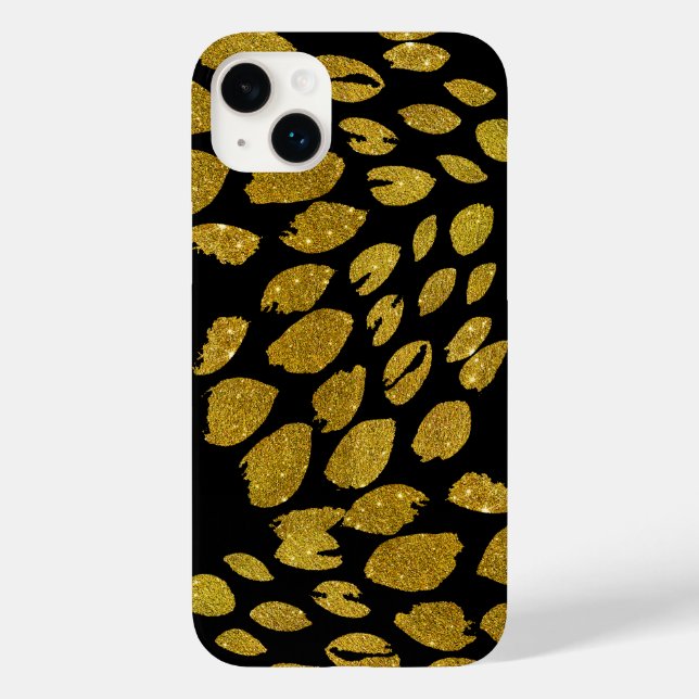 Coques Case-Mate iPhone Feuilles d'Or de Luxe (Verso)