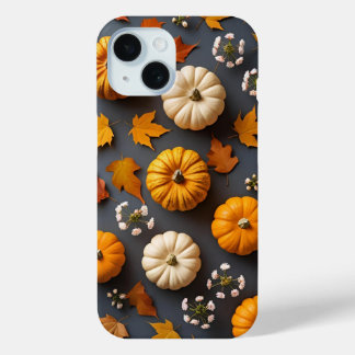 Coque Case-Mate iPhone Feuilles et fleurs de automne mignonnes