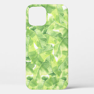 Case-Mate iPhone Case Feuilles exotiques : Aquarelle transparente