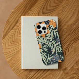 Coque Case-Mate iPhone Feuilles floraux tropicaux personnalisés