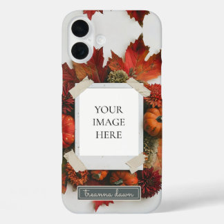 Coque Pour iPhone 16 Plus Feuilles intemporels