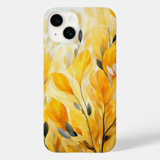 Coque Case-Mate iPhone Feuilles jaunes
