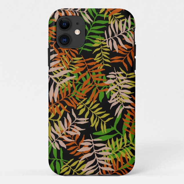 COQUES Case-Mate iPhone FEUILLES NATURE JUNGLE (Dos)