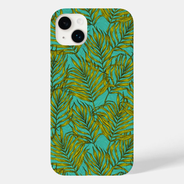 Coques Case-Mate iPhone Feuilles Palm (Verso)