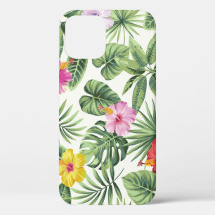 Case-Mate iPhone Case Feuilles tropicaux, fleurs, motif vintage sans sou