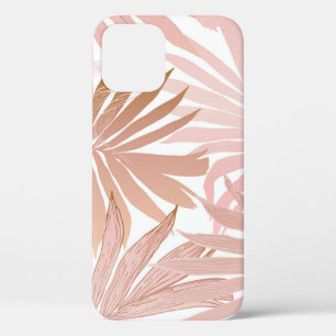 Case-Mate iPhone Case Feuilles tropicaux : motif à dégradé brillant.