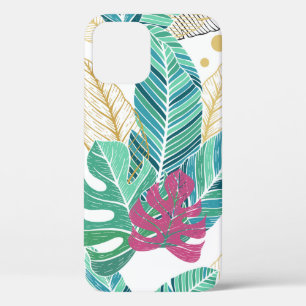 Case-Mate iPhone Case Feuilles tropicaux. Motif sans couture botanique.