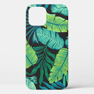 Case-Mate iPhone Case Feuilles tropicaux verts : motif vintage.