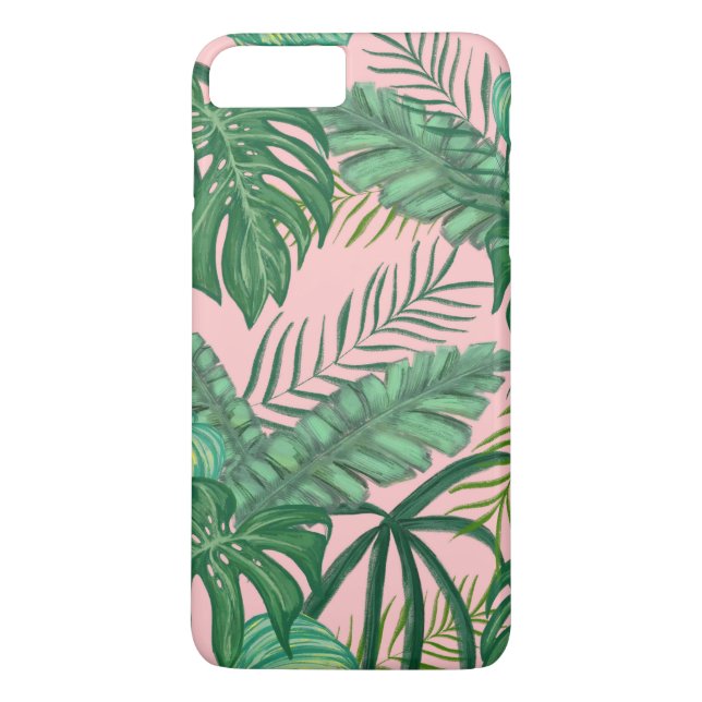 Coques Case-Mate iPhone Feuilles verts d'été (Dos)