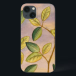 Coques Pour iPhone Feuilles verts et jaunes sur Arrière - plan couche<br><div class="desc">Le violet et l'or d'un arrière - plan couché de soleil est le parfait contraste avec les feuilles jaunes et verts qui sont le point fort de cette pièce de Megan Meagher. On entend presque le vent chanter en caresse les feuilles.</div>