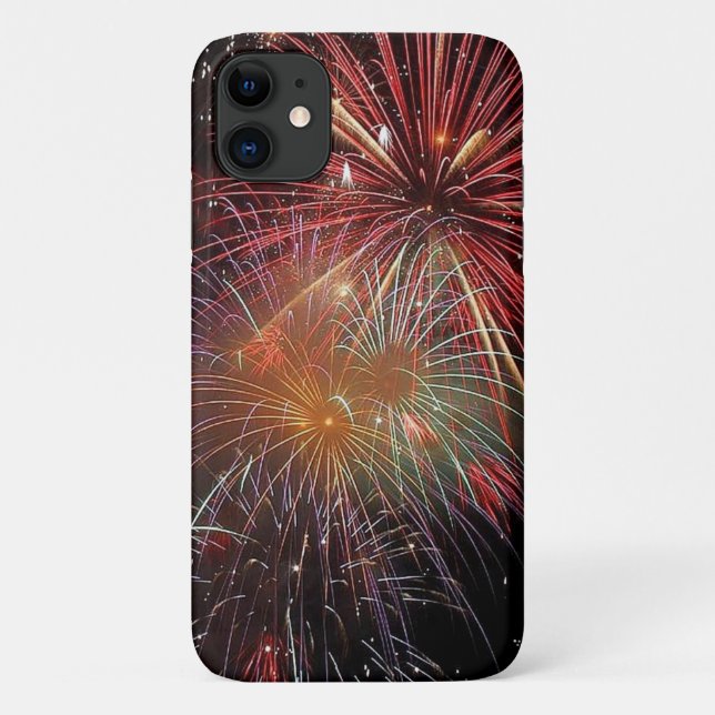 Coques Case-Mate iPhone Feux d'artifice de Nouvel An (Dos)