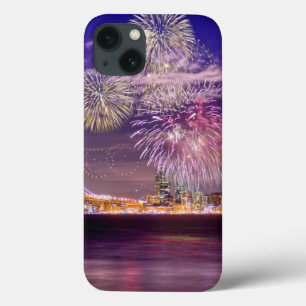 Coque Case-Mate iPhone Feux d'artifice de nouvelle année de San Francisco