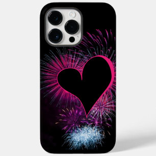 Coque Case-Mate iPhone Feux d'artifice et coeur au milieu