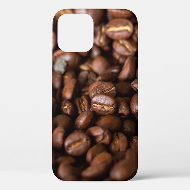 Coques Case-Mate iPhone Fèves de café Background abstract, arôme, arrière  (Verso)