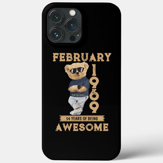 Coques Case-Mate iPhone Février 1969 54 Ans D'Être Impressionnant (Verso)