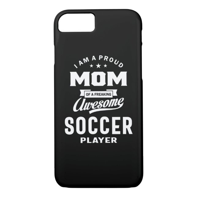 Coques Case-Mate iPhone Fier Maman D'Un Joueur De Football Magnifique (Dos)