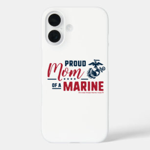 Coque Pour iPhone 16 Fier maman d'un marin - Couleur