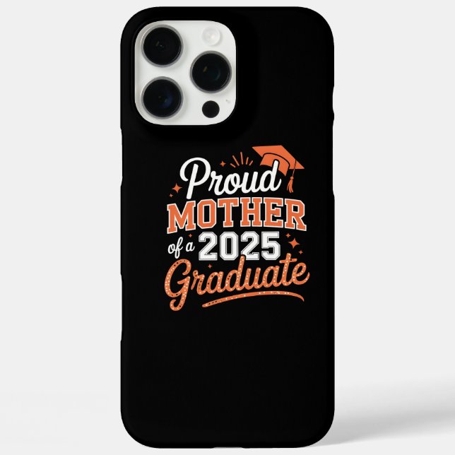 Coques Case-Mate iPhone Fier Mère d'un 2025 Graduate - Graduation Cadeau (Verso)