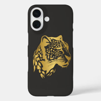 Coque Pour iPhone 16 Fierce & Fab Leopard Print Case