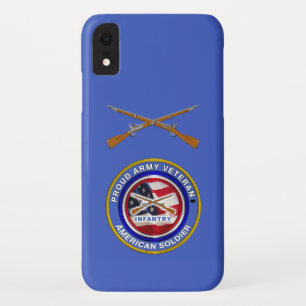 Case-Mate iPhone Case Fière Armée de terre Vétéran Infanterie Soldat Inf