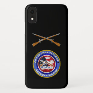 Case-Mate iPhone Case Fière armée vétéran soldat d'infanterie
