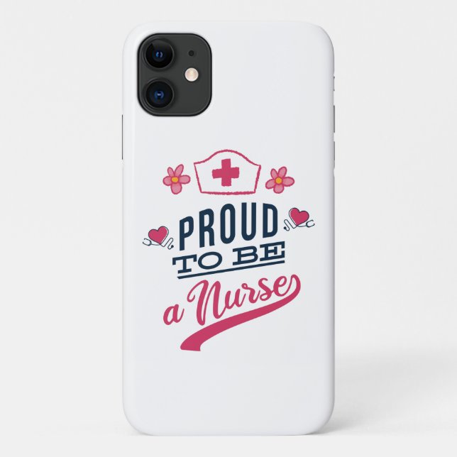 Coques Case-Mate iPhone Fière d'être infirmière (Dos)