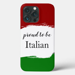 Case-Mate iPhone Case Fière D'Être Patriotique Italien