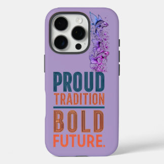 Coque iPhone 16 Pro Fière Tradition, audacieux Futur Poisson Conceptio